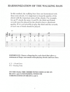 Walking Bass Lines For Guitar 
