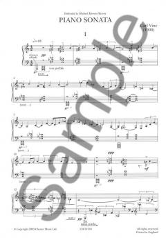 Piano Sonata von Carl Vine 
