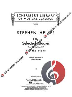 50 Selected Studies from Op.45-47 von Stephen Heller 