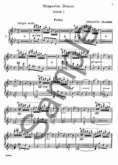 Hungarian Dances for 4 Hands Book 1 von Johannes Brahms 