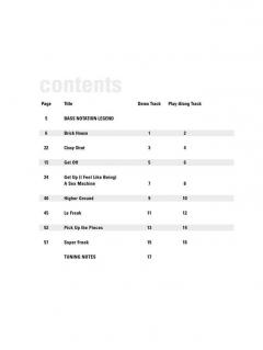 Bass Play-Along Vol. 5: Funk Bass 