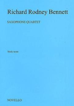 Saxophone Quartet von Richard Rodney Bennett 