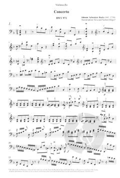 Italienisches Konzert in F-Dur BWV 971 von Johann Sebastian Bach 