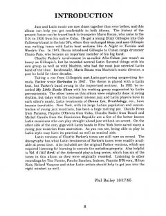 Aebersold Vol.69 Bird Goes Latin von Charlie Parker 