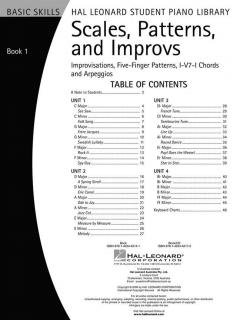 Scales, Patterns And Improvs Book 1 von Phillip Keveren 