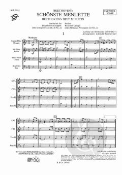 Beethoven's schönste Menuette (Ludwig van Beethoven) 