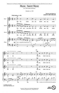 Music, Sweet Music von Cristi Cary Miller (Download) 