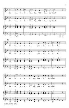 Jambo, Rafiki (Hello, Friend) von George L.O. Strid (Download) 