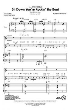Sit Down You're Rockin' The Boat (Frank Loesser) 