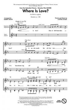 Where Is Love? (Lionel Bart) 