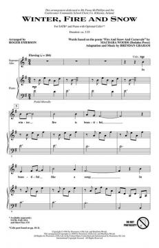 Winter, Fire And Snow (Brendan Graham) 