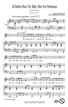 I'd Rather Have My Baby Here For Christmas (Patti Drennan) 