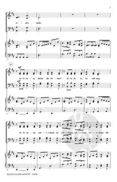 Alleluia For Advent (John Parker) 
