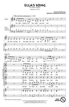 Ella's Song (Bernice Johnson Reagon) 