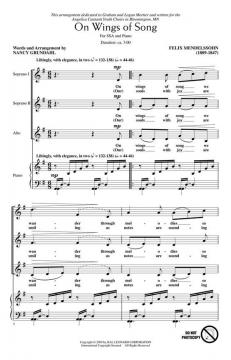 On Wings Of Song (Felix Mendelssohn Bartholdy) 