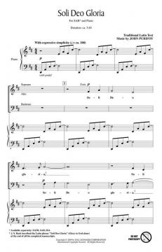 Soli Deo Gloria (John Purifoy) 