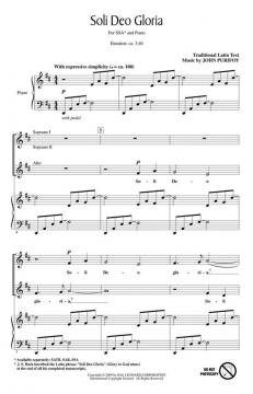 Soli Deo Gloria von John Purifoy (Download) 