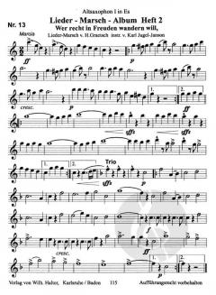 Halters-Lieder-Marsch-Album Heft 2 