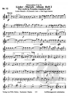 Halters-Lieder-Marsch-Album Heft 2 