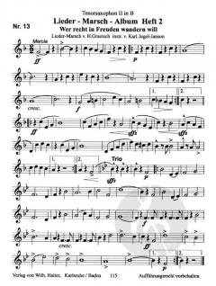 Halters-Lieder-Marsch-Album Heft 2 