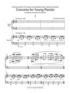 Matthew Edwards - Concerto For Young Pianists 