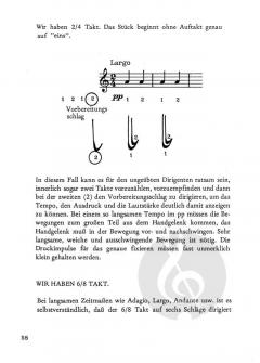 Nicht nur Dirigieren, auch Proben will gelernt sein von Alfred Pfortner 