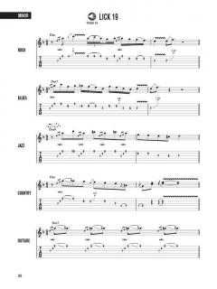 Hal Leonard Guitar Method: Lead Licks von Greg Koch 
