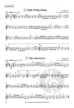 Beliebte Melodien Zusatzstimmen Heft 1 