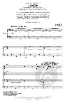 Aladdin Medley von Tim Rice (Download) 