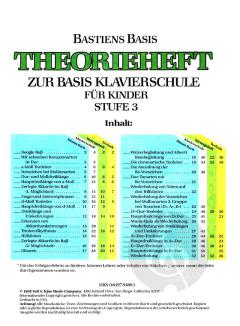 Bastien Basis Theorie Stufe 3 von James Bastien 