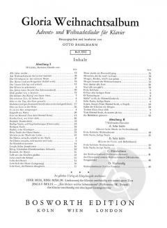 Gloria Weihnachtsalbum von Otto Bahlmann 