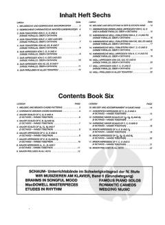 Fingerkraft Heft 6 von John W. Schaum 