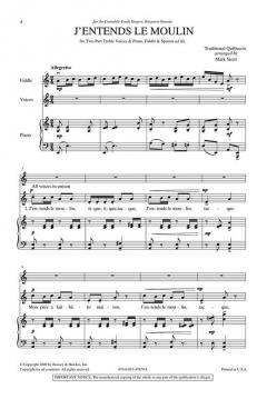 J'entends le moulin (Mark Sirett) 