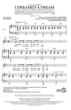 I Dreamed A Dream (Ed Lojeski) 