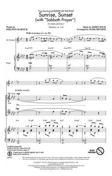 Sunrise, Sunset (Jerry Bock) 