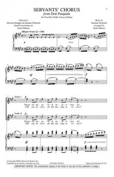 Servants' Chorus (Gaetano Donizetti) 