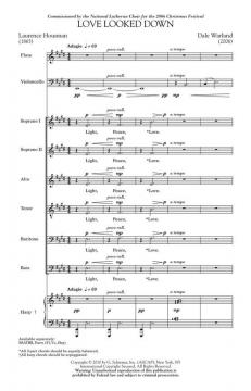 Love Looked Down (Dale Warland) 