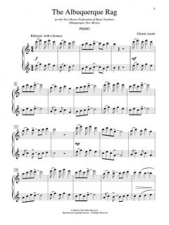 All-American Ragtime Duets von Glenda Austin 