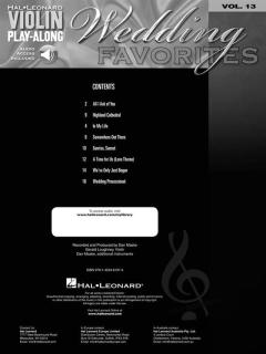 Violin Play-Along Vol. 13: Wedding Favorites im Alle Noten Shop kaufen
