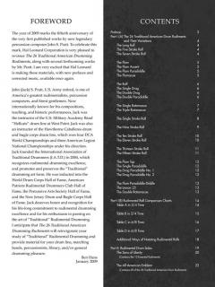 The 26 Traditional American Drumming Rudiments (John Pratt) 