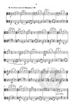 44 Duos für 2 Violen Band 1 (Duo 1 bis 30) von Béla Bartók 