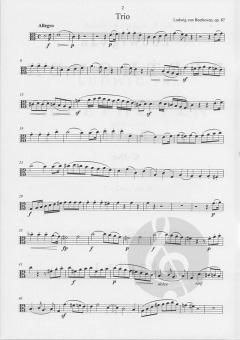 Trio für 3 Violen in D-Dur von Ludwig van Beethoven 