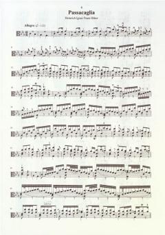 Passacaglia für Violine solo von Heinrich Ignaz Franz Biber 