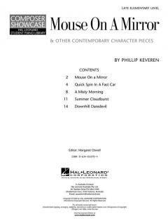 Mouse On A Mirror And Other Contemporary Character Pieces von Phillip Keveren 