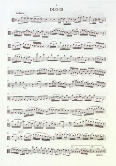 6 Duos für Violine und Violoncello von Johann Georg Albrechtsberger 