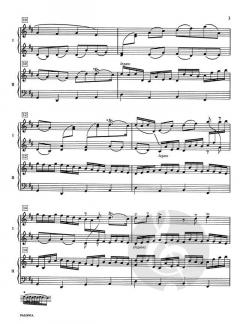 Canon in D for Two Pianos Four Hands von Johann Pachelbel (Download) 