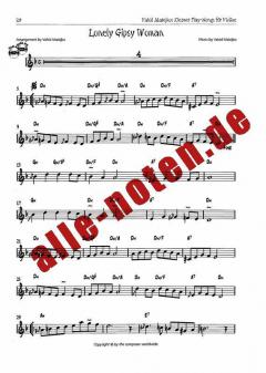 Klezmer Play-Alongs für Violine von Vahid Matejko im Alle Noten Shop kaufen