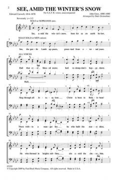 See, Amid The Winter's Snow (Leonard Enns) 