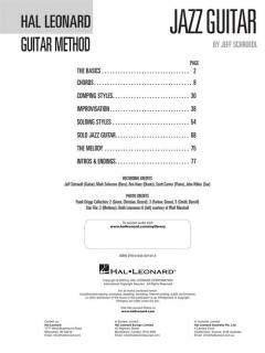Hal Leonard Guitar Method - Jazz Guitar von Jeff Schroedl 