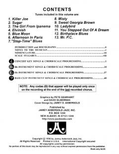 Aebersold Vol.70 Killer Joe 